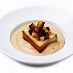 Sellerie-Apfel-Suppe mit Zimtcroutons